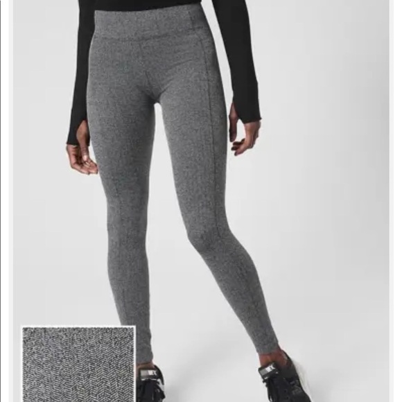 Athleta Delancey Herringbone Tight  Size Extra Small - Picture 2 of 14